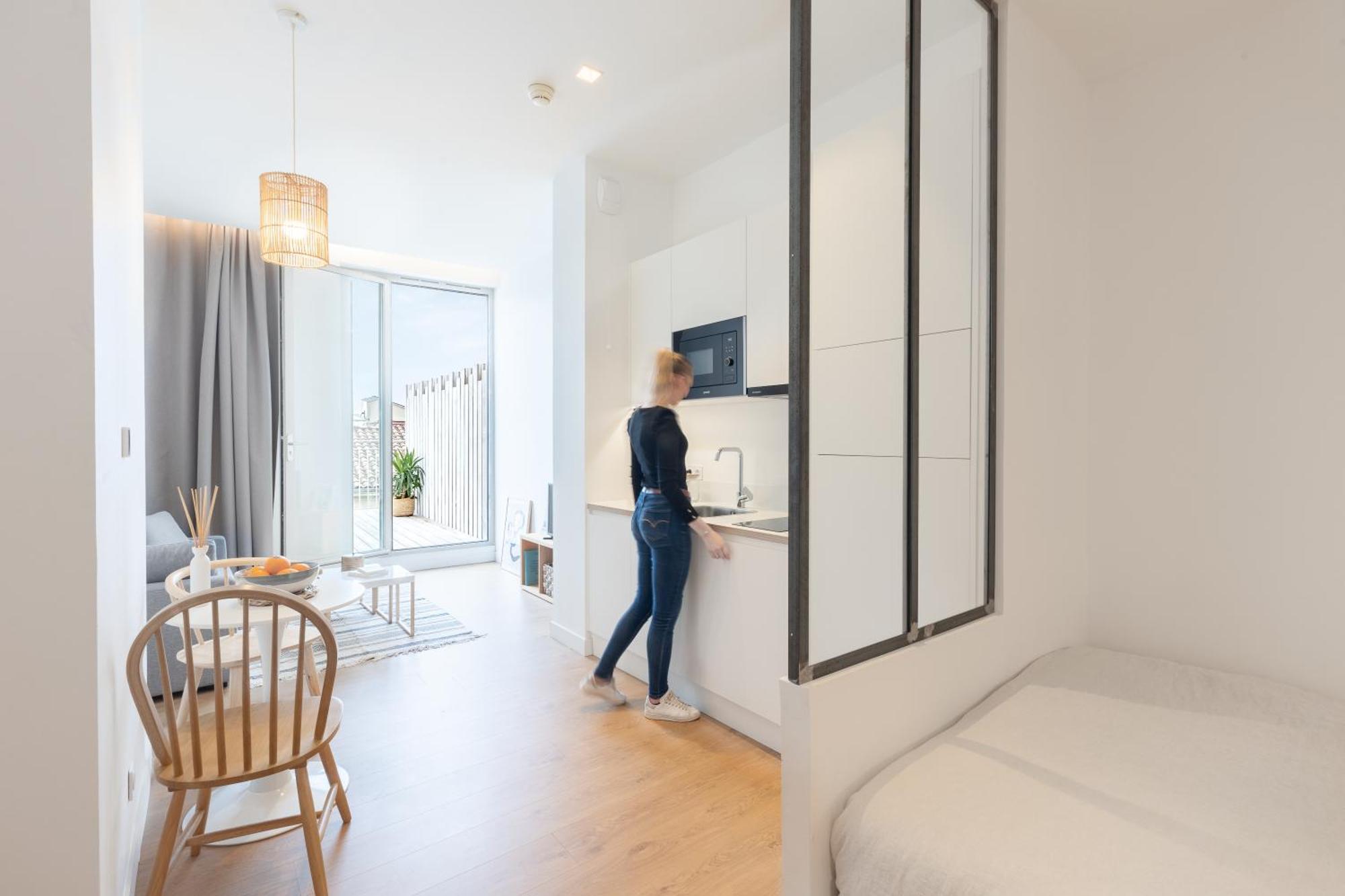 Grand T1 - Vieux-port - Salle De Sport&rooftop Appart hôtel Marseille